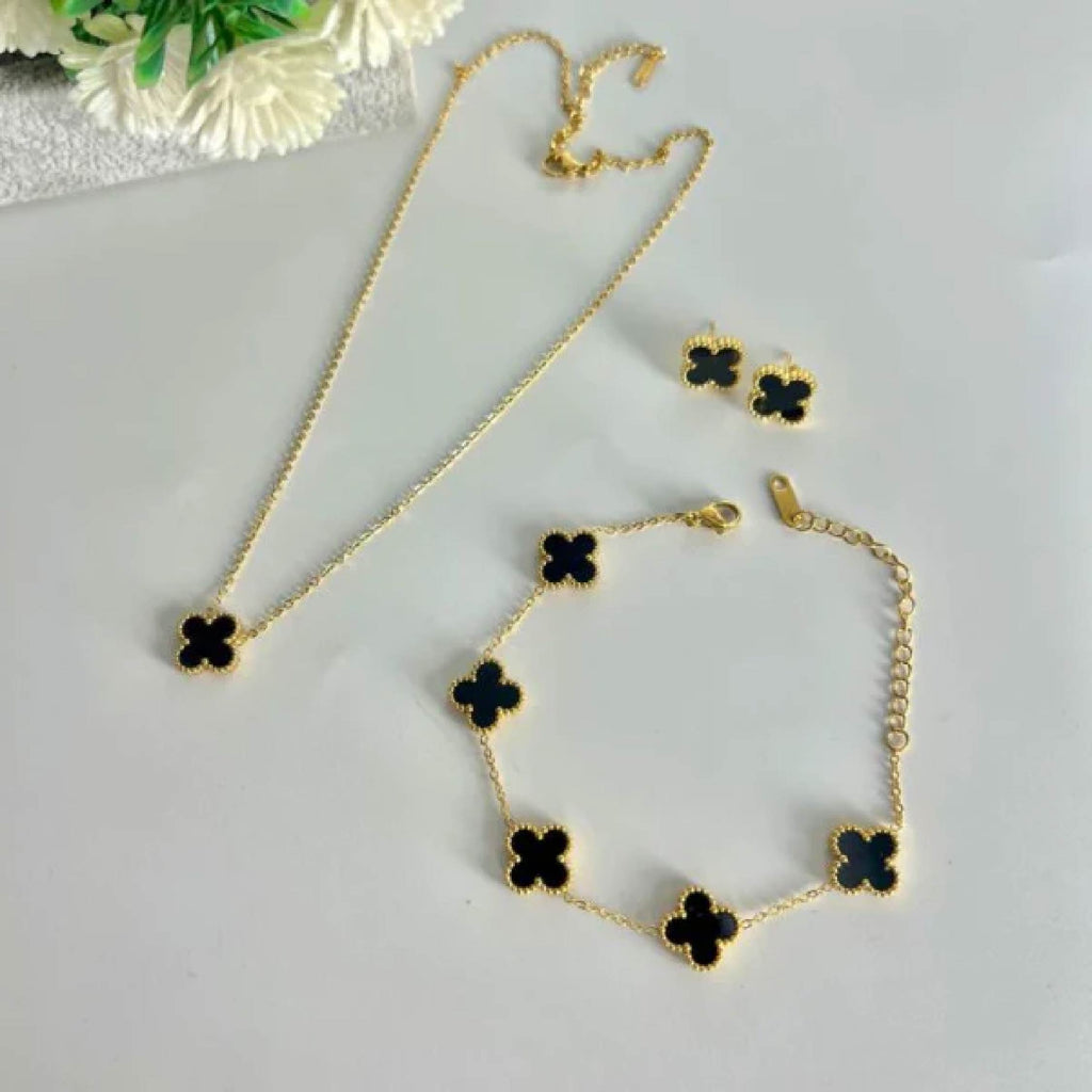 Stainless Steel Clover Set